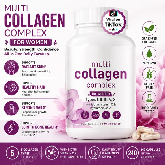 Collagen Biotin Vitamin C Capsules